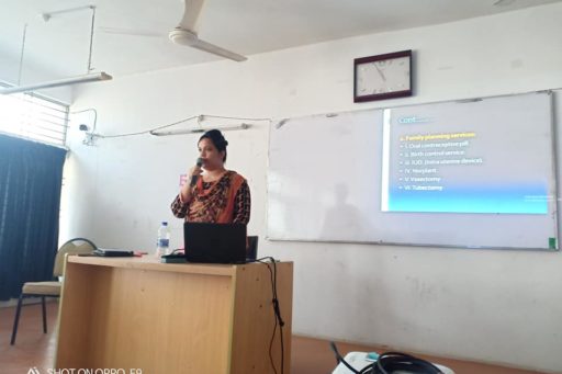 A Seminar on Residential Field Site Training (RFST) presented by Asso. Prof. Dr. Tanzina Afrose, Dept. of Comm. Med., RCMC