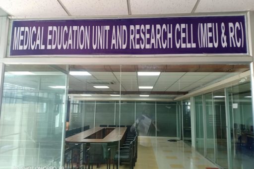 Medical Education Unit And Research Cell at the 4th floor of RCMC Academic Building