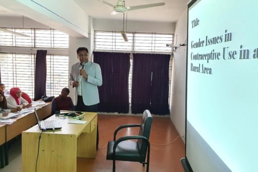 A Seminar on Residential Field Site Training (RFST) presented by Assit. Prof. Dr. Shah Ahasanul Imran, Dept. of Comm. Med. (II)