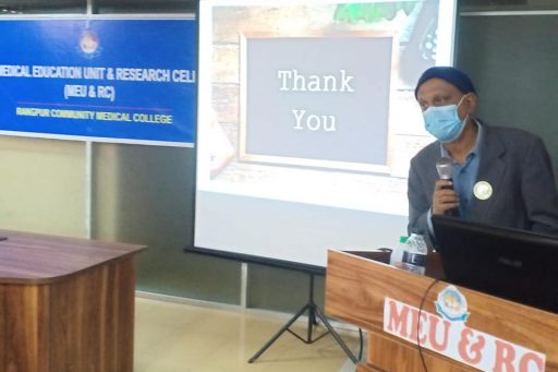 Seminar on Medical Professionalism organised with the support of Assoc. Prof. Dr. Motiur Rahman, Head of Community Medicine Department of RCMC (22)